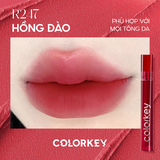 Son Kem Lì Mịn Mượt Colorkey Airy Velvet Lip Lacquer 3g