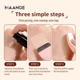 Bộ 2 Cọ Trang Điểm Maange Tán Kem Nền 51706MJ