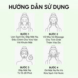 Hộp 10 Miếng Mặt Nạ Colorkey Hỗ Trợ Giảm Dầu Mụn Từ Trà Xanh & BHA 25ml x 10 Miếng