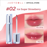 Son Tint Judydoll Căng Bóng Mát Lạnh Ice-Iron Watery Lip Gloss 2.4g