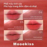 Son Bùn Mooekiss Soft Matte Lip Cream Lâu Trôi 3g
