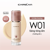 Kem Nền Carslan 4.0 Dạng Lỏng Kiềm Dầu Lâu Trôi Chống Thấm Nước Suốt 24H 30g