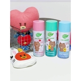 Xịt Thơm Phòng  Fresh Time x LINE FRIENDLY Loại Bỏ Mùi Hôi Làm Tươi Mát Không Khí 450ml