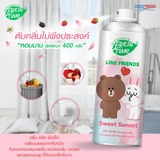 Xịt Thơm Phòng  Fresh Time x LINE FRIENDLY Loại Bỏ Mùi Hôi Làm Tươi Mát Không Khí 450ml