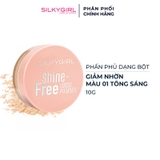 Phấn Phủ Bột Có Màu Silkygirl Chống Nhờn Shine Free Loose Powder 10g
