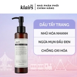 Dầu Tẩy Trang Dear Klairs Làm Sạch Và Dưỡng Ẩm Gentle Black Deep 150ml