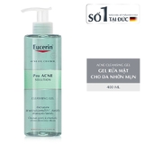 Gel Rửa Mặt Eucerin Giảm Mụn ProAcne 400ml