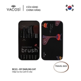 Hộp Cọ Du Lịch Vacosi My Darling 6 Cây BC23