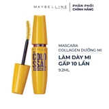 Mascara Làm Dày Mi Gấp 10 Lần & Ngăn Rụng Mi Màu Đen Mascara Maybelline Colossal Waterproof Black 9.2ml