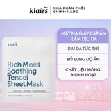 Mặt Nạ Dear Klairs Dưỡng Ẩm Và Làm Mịn Da Rich Moist Soothing Tencel Sheet Mask 25ml