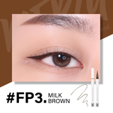 Bút Kẻ Mắt Nước Chống Trôi Merzy Perfect Fixing Pen Eyeliner 0.5g #Milk Brown Nâu Sữa