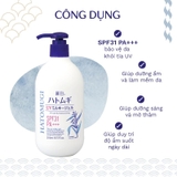 Sữa Dưỡng Thể Chống Nắng Reihaku Hatomugi SPF31 PA+++ 250ml
