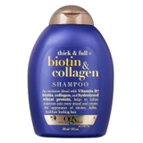 Dầu Gội Làm Dày Tóc OGX Biotin & Collagen Thick & Full + Biotin & Collagen Shampoo 385ml