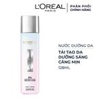 Toner L'Oreal Glycolic Bright Peeling Toner Tái Tạo Da, Dưỡng Sáng Và Căng Mịn 128ml