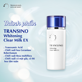 Sữa Dưỡng Trắng Da Transino Whitening Clear Milk EX 100ml