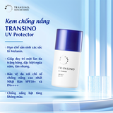 Sữa Chống Nắng Transino UV Protector Bảo Vệ Da Và Ngăn Chặn Hình Thành Nám 30ml