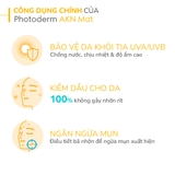 Kem Chống Nắng Bioderma Photoderm AKN Mat Dành Cho Da Dầu, Mụn SPF30