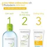 Kem Chống Nắng Bioderma Photoderm AKN Mat Dành Cho Da Dầu, Mụn SPF30