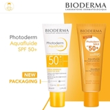 Kem Chống Nắng Bioderma Photoderm Aquafluide Giảm Bóng Nhờn SPF50+ 40ml (Không Màu)