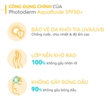 Kem Chống Nắng Bioderma Photoderm Aquafluide Giảm Bóng Nhờn SPF50+ 40ml (Không Màu)