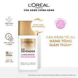 Kem Chống Nắng L'Oreal Paris UV Defender Serum Invisible Fluid X20 Thoáng Da Mỏng Nhẹ 50ml