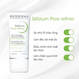 Kem Làm Se Khít Lỗ Chân Lông Và Giảm Dầu Cho Da Nhờn Bioderma Sebium Pore Refiner
