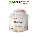 Khăn Mặt Khô EcoWipes Đa Năng Không Mùi Cuộn 80 Tờ