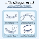 Lông Mi Giả Mlen Diary Gân Trong Suốt 4 Cặp