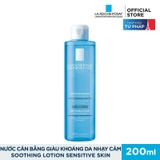 Nước Cân Bằng La Roche-Posay Giàu Khoáng Da Nhạy Cảm Soothing Lotion Sensitive Skin 200ml