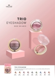 Phấn Mắt Vacosi Natural Studio Trio Eyeshadow 3 Màu (Hộp Tròn) 5g