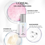 Serum L'Oreal Glycolic- Bright Dark Circle Dưỡng Sáng Và Mờ Thâm Vùng Mắt 20ml