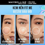 Kem Nền Maybelline Fitme Mịn Nhẹ Kiềm Dầu Chống Nắng 30ml