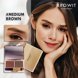 Phấn Kẻ Chân Mày Browit Giữ Màu Lâu Trôi Giúp Dáng Mày Sống Động Easy Drawing Brow Shadow 4g