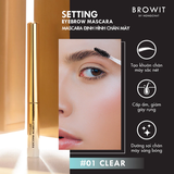 Mascara Định Hình Chân Mày Browit Setting EyeBrow Mascara 2g
