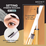Mascara Định Hình Chân Mày Browit Setting EyeBrow Mascara 2g