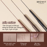 Kẻ Viền Mắt Trong Browit Chống Nước, Chì Kẻ Mắt Dạng Sáp Sắc Nét Smooth And Slim Inner Eyeliner 0.1g