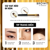 Phấn Kẻ Chân Mày Browit Giữ Màu Lâu Trôi Giúp Dáng Mày Sống Động Easy Drawing Brow Shadow 4g