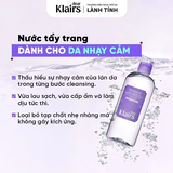 Nước Tẩy Trang Dear Klairs Supple Preparation Unscented Cleansing Water 400ml