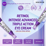 Kem Mắt Retinol Ngăn Ngừa Lão Hóa Some By Mi Intensive Advanced Triple Action Eye Cream 30ml