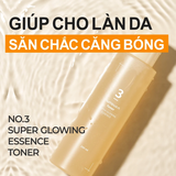 Nước Hoa Hồng Dưỡng Ẩm Numbuzin No.3 Super Glowing Essence Giúp Da Căng Bóng 200ml