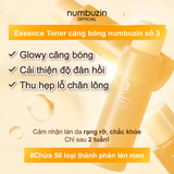 Nước Hoa Hồng Dưỡng Ẩm Numbuzin No.3 Super Glowing Essence Giúp Da Căng Bóng 200ml