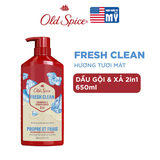 Dầu Gội - Xả Old Spice 2IN1 Shampoo and Conditioner 650ml
