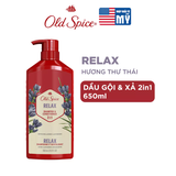 Dầu Gội - Xả Old Spice 2IN1 Shampoo and Conditioner 650ml