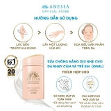 Sữa Chống Nắng Anessa Cho Da Nhạy Cảm Perfect UV Mild Milk SPF50+/PA++++ 60ml