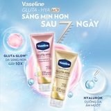 Sữa Dưỡng Thể Vaseline Healthy Bright Gluta HYA Serum Burst Lotion 330ml