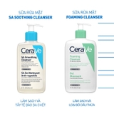 Sữa Rửa Mặt CeraVe Làm Sạch & Tẩy Tế Bào Chết Dịu Nhẹ