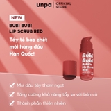 Tẩy Tế Bào Chết Môi Unpa Bubi Bubi Bubble Dạng Sủi Bọt 10ml