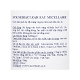 Nước Tẩy Trang Giúp Loại Bỏ Dầu Cho Da SVR Sebiaclear