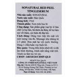 Serum So'Natural Red Peel Tingle Serum Làm Giảm Mụn, Tái Tạo Làn Da 35ml