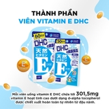 Viên Uống DHC Bổ Sung Vitamin E 30 Ngày 30 Viên